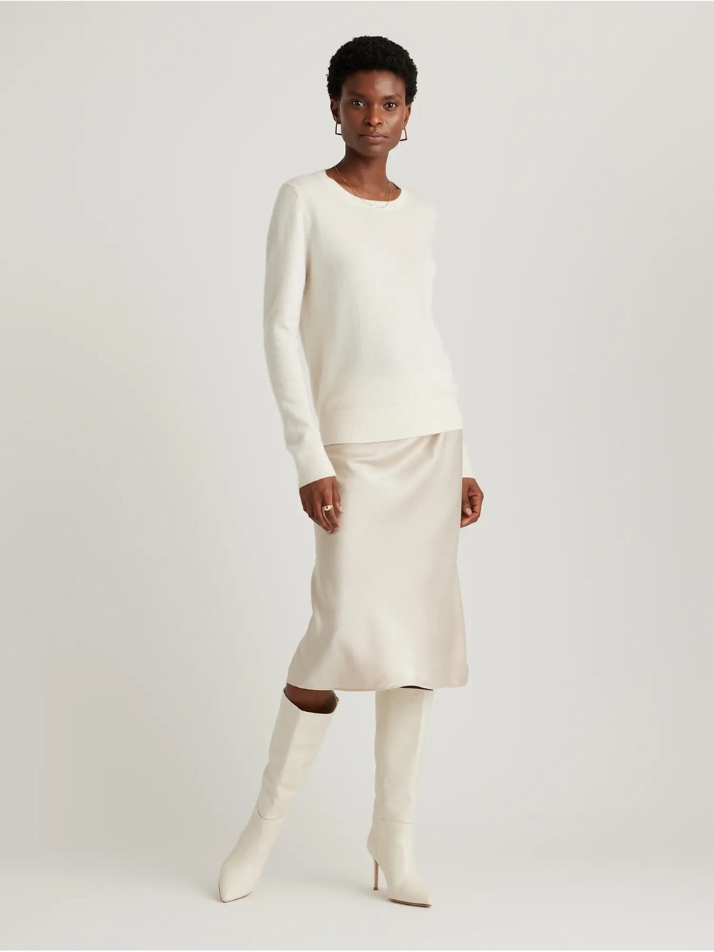 Quince 100% Washable Silk Skirt